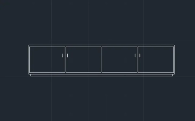 Imagen de bloque de mueble para diseñar living