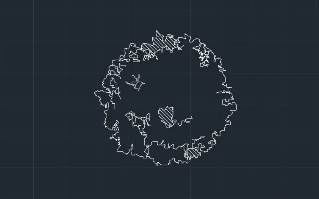 Imagen de bloque de árbol para AutoCAD