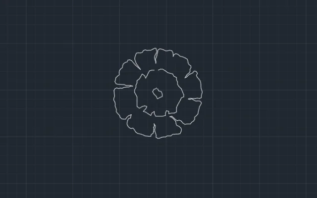 Imagen de bloque de árbol para AutoCAD