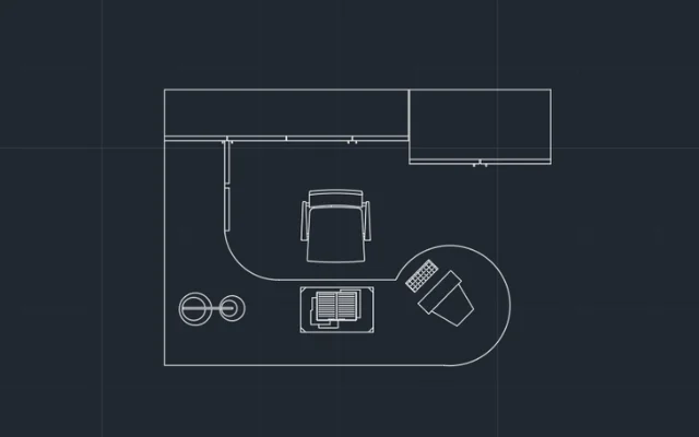 Imagen de bloque de escritorio para AutoCAD