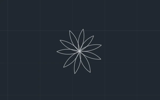 Imagen de bloque de una planta para AutoCAD