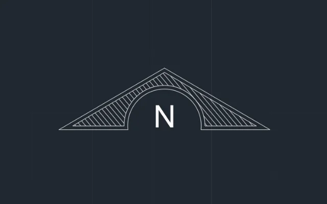 Imagen de bloque de puntos cardinales