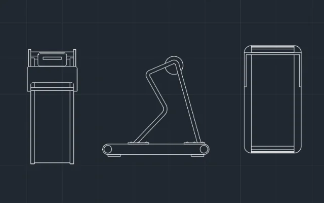 BLOQUES DE AUTOCAD DE CAMINADORAS PARA AUTOCAD - Imagen destacada