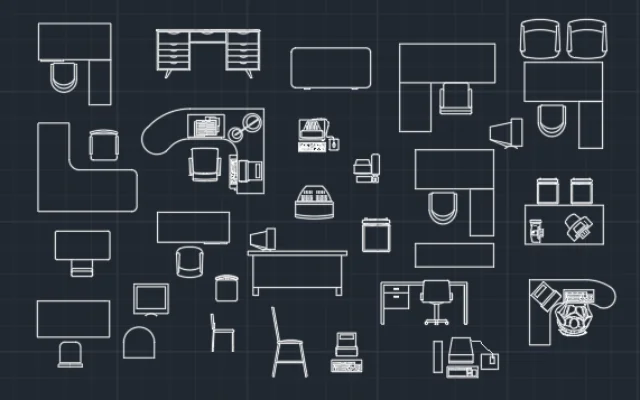 BLOQUES DE AUTOCAD PARA DISEÑAR AULAS ESCOLARES - Imagen destacada